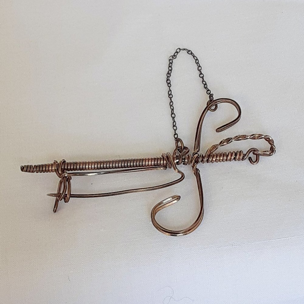 Vintage unisex sword dagger pin